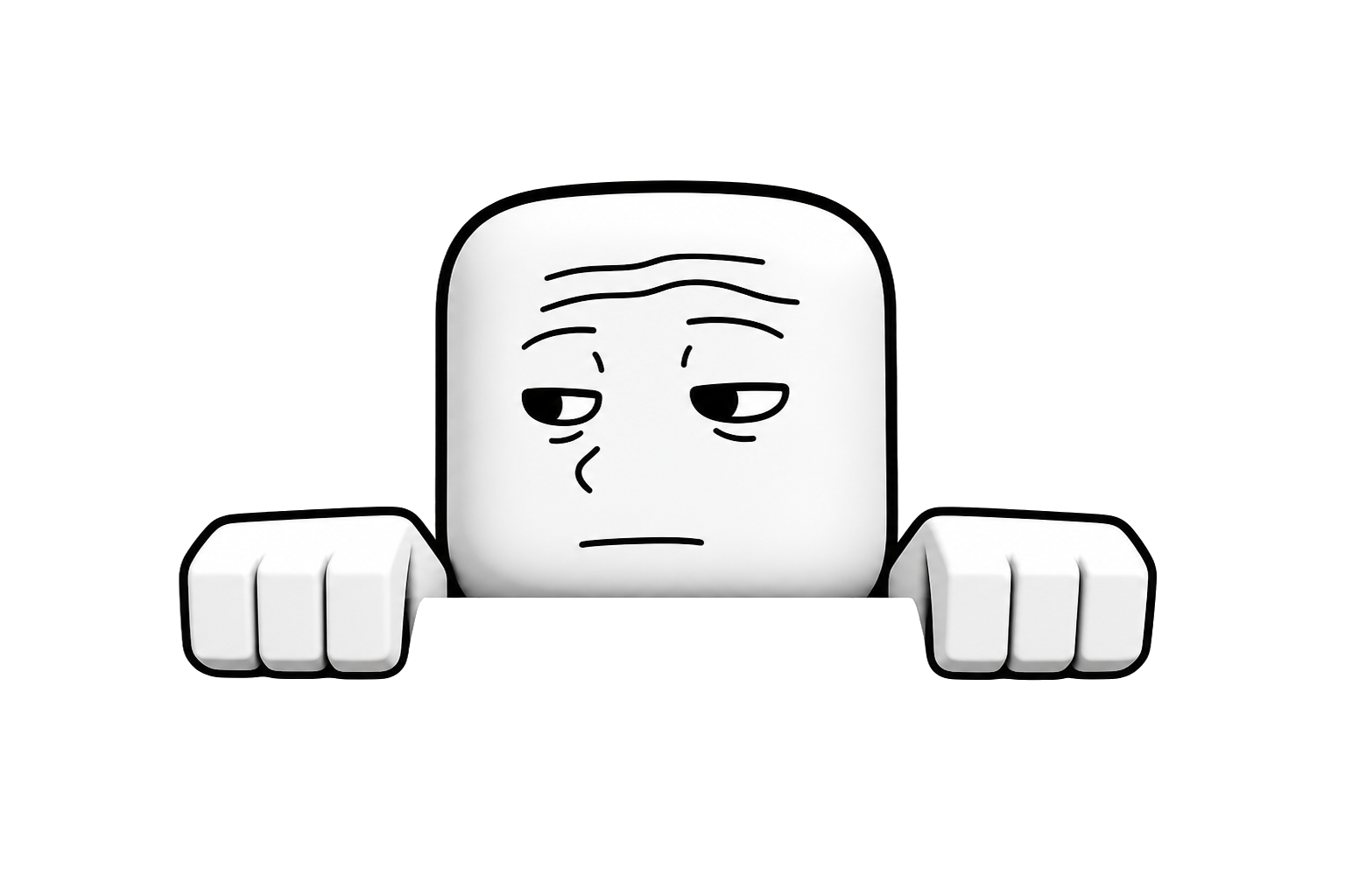 WOBLOX button accent pose